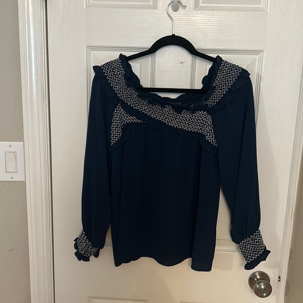 Long sleeve blouse
